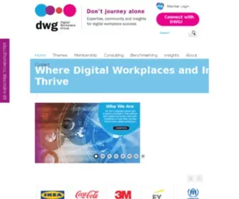 Digitalworkplacegroup.com(Digital Workplace Group (DWG)) Screenshot