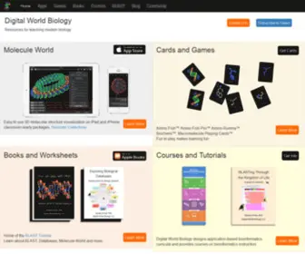 DigitalWorldbiology.com(DigitalWorldbiology) Screenshot