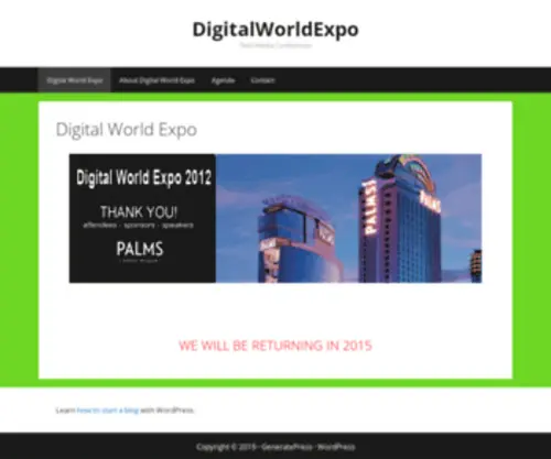 Digitalworldexpo.com(Forsale Lander) Screenshot