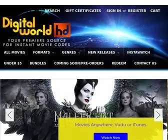 DigitalworldHD.com(Digital World HD) Screenshot