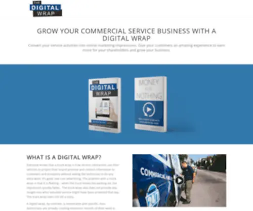 Digitalwrapbook.com(Successful commercial service contractors are getting ahead with a digital wrap. Learn what) Screenshot