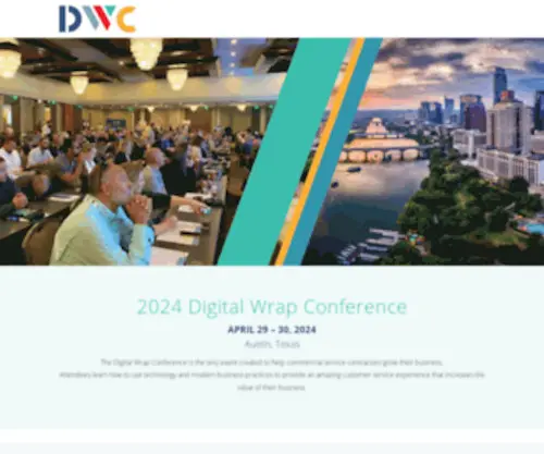 Digitalwrapconference.com(Digital Wrap Conference) Screenshot
