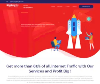 Digitalysts.com(Best Digital Marketing Services Company in India) Screenshot