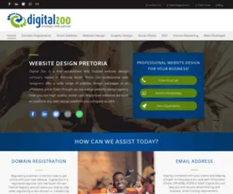 Digitalzoo.com(Website Design Pretoria) Screenshot