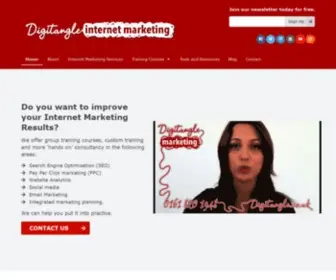 Digitangle.co.uk(Internet Marketing Training Courses & SEO Consultancy) Screenshot