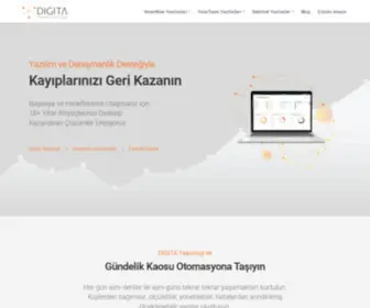 Digitatek.com(DIGITA Teknoloji : Kurumsal Yazılım) Screenshot