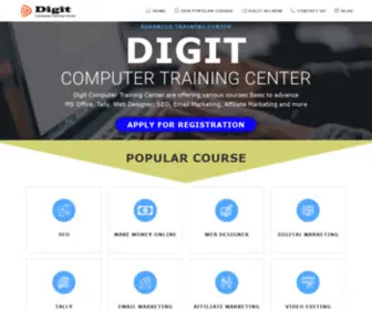 Digitcomputer.in(Digit Computer Training Center) Screenshot