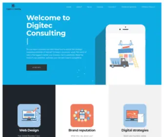Digitecconsulting.com(Digitec Consulting) Screenshot