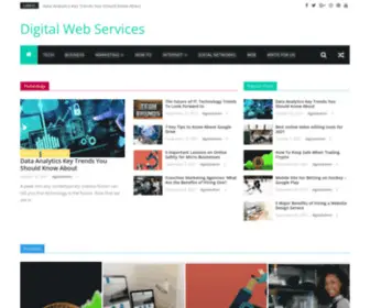 Digitechwebservises.com(Digital Web Services) Screenshot