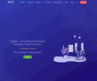 Digite.com(AI-driven Project Management Solutions) Screenshot
