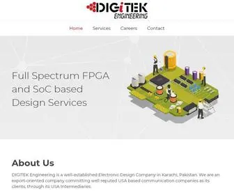 Digitekeng.com(FPGA and SoC based Design Services) Screenshot