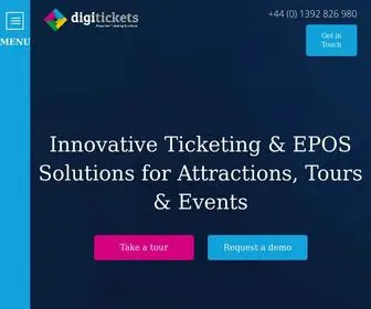 Digitickets.co.uk(Online Ticket Booking & EPOS Software) Screenshot