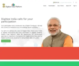 Digitizeindia.gov.in(Digital India) Screenshot