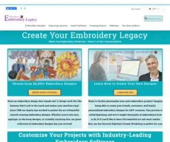 Digitizingmadeeasy.com(The Deer's Embroidery Legacy) Screenshot