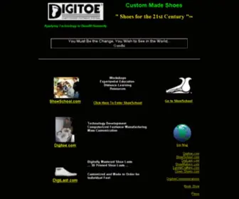 Digitoe.com(Custom Made Shoes) Screenshot