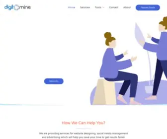 Digitomine.com(Home) Screenshot