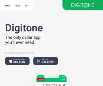 Digitone.io(Second Phone Number App) Screenshot