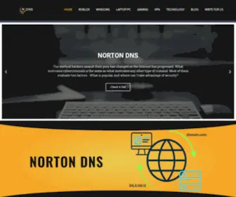 Digitoolmag.com(Norton DNS) Screenshot