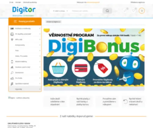 Digitor.cz(Levné) Screenshot