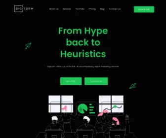 Digitorm.com(Start building your brand with us) Screenshot