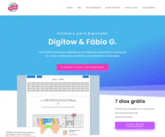 Digitow.com.br(Plataforma de Treino para Digitação) Screenshot