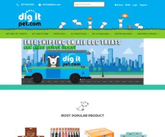 Digitpet.com(Dig It Pet) Screenshot