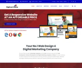 Digitrustghana.com(Best Website Development and Digital Marketing Company In Ghana) Screenshot