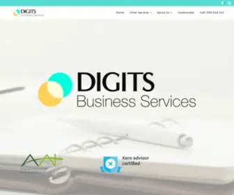 Digitsbusiness.com.au(Digits Business Services) Screenshot