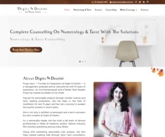 Digitsndestini.com(Best Numerologist in Hyderabad) Screenshot