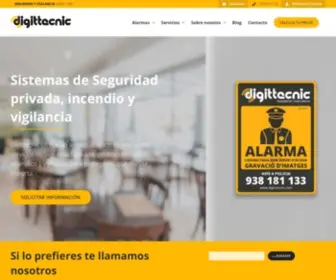 Digittecnic.com(Sistemas de Alarma Profesional) Screenshot