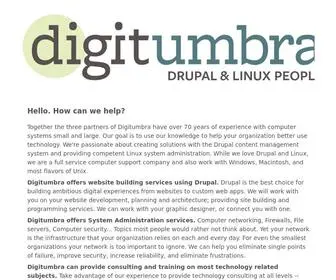 Digitumbra.com(Hello, we are Digitumbra) Screenshot