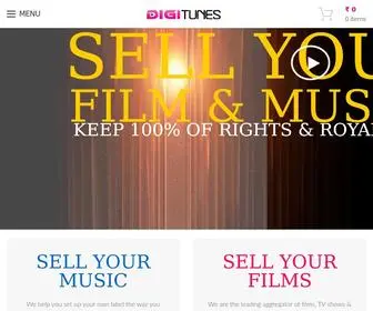 Digitunes.in(Digital Film & Music Distribution) Screenshot