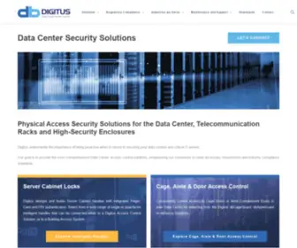 Digitus-Biometrics.com(Data Center Access Control) Screenshot