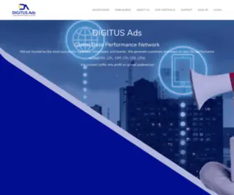 Digitusads.com(DIGITUS Ads) Screenshot