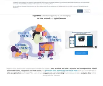 Digivents.com(Registrazione, check-in e app per eventi, congressi e fiere) Screenshot