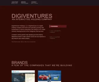 Digiventures.com(An Interactive Holding Company) Screenshot