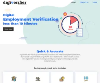 Digiverifier.in(Background Check) Screenshot