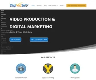 Digivid360.com(Video Production) Screenshot