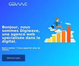 Digiwave.ma(Agence web Digiwave) Screenshot