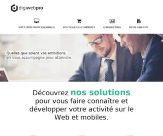 Digiweb.pro(Complete online marketing solutions) Screenshot