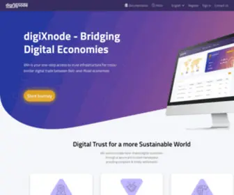 Digixnode.io(Digital Trust for a more Sustainable World) Screenshot