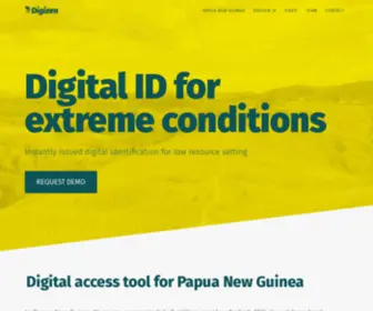 Digizen.id(Digital ID for extreme conditions) Screenshot