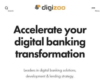 Digizoo.com.au(Accelerate your digital banking transformation) Screenshot