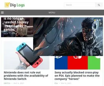 Diglogs.com(A trusted news portal) Screenshot