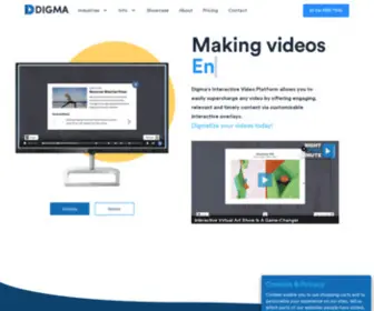 Digma.io(Make Your Content Interactive & Increase Engagment) Screenshot