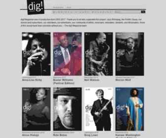 Digmagazine.ca(Issues) Screenshot