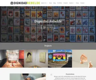 Dignidadrebelde.com(Dignidad Rebelde) Screenshot