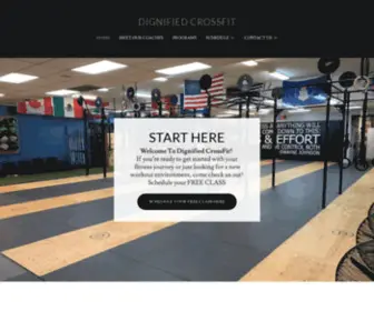 Dignifiedcrossfit.com(Dignified Crossfit) Screenshot