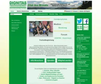 Dignitas.ch(Dignitas) Screenshot