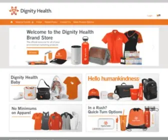 Dignitypromo.org(The Dignity Health Promotional Marketing Web Store) Screenshot